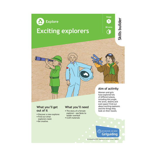Skills Builder - Have Adventures - Explore Stage 1 Pack
