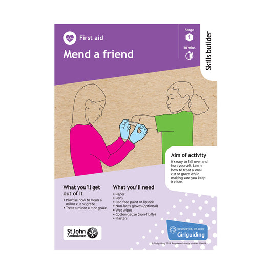 Skills Builder - Be Well - First Aid Stage 1 Pack