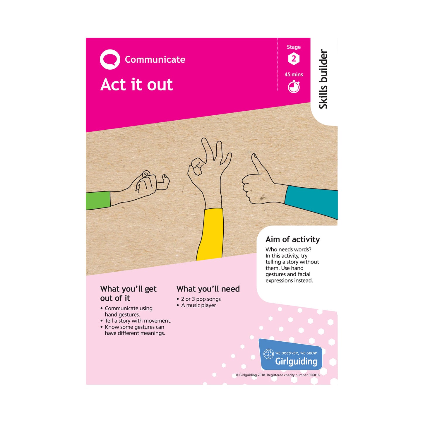 Skills Builder - Express Myself - Communicate Stage 2 Pack
