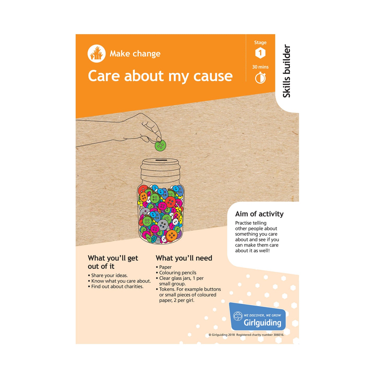 Skills Builder - Take Action - Make Change Stage 1 Pack