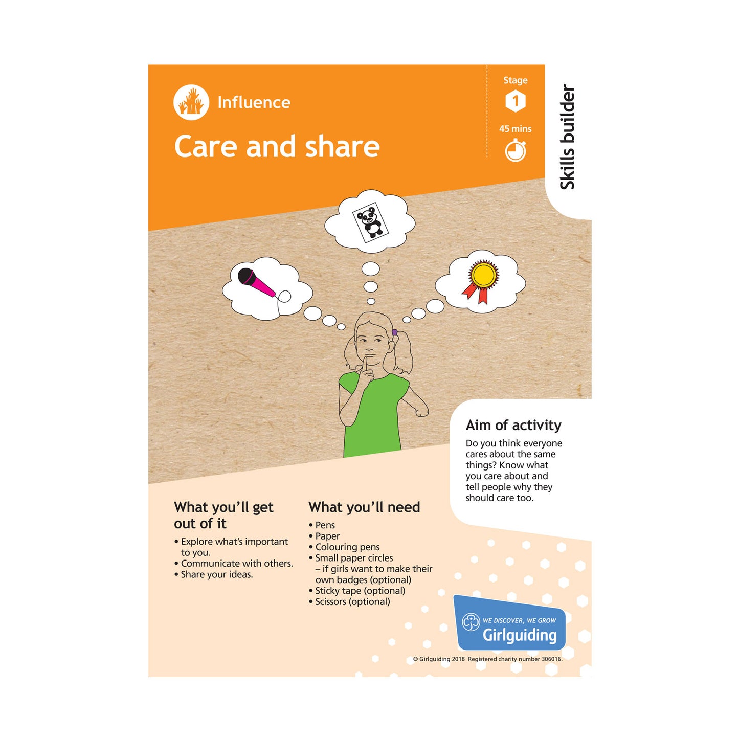 Skills Builder - Take Action - Influence Stage 1 Pack