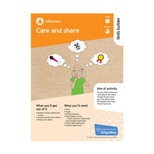 Skills Builder - Take Action - Influence Stage 1 Pack