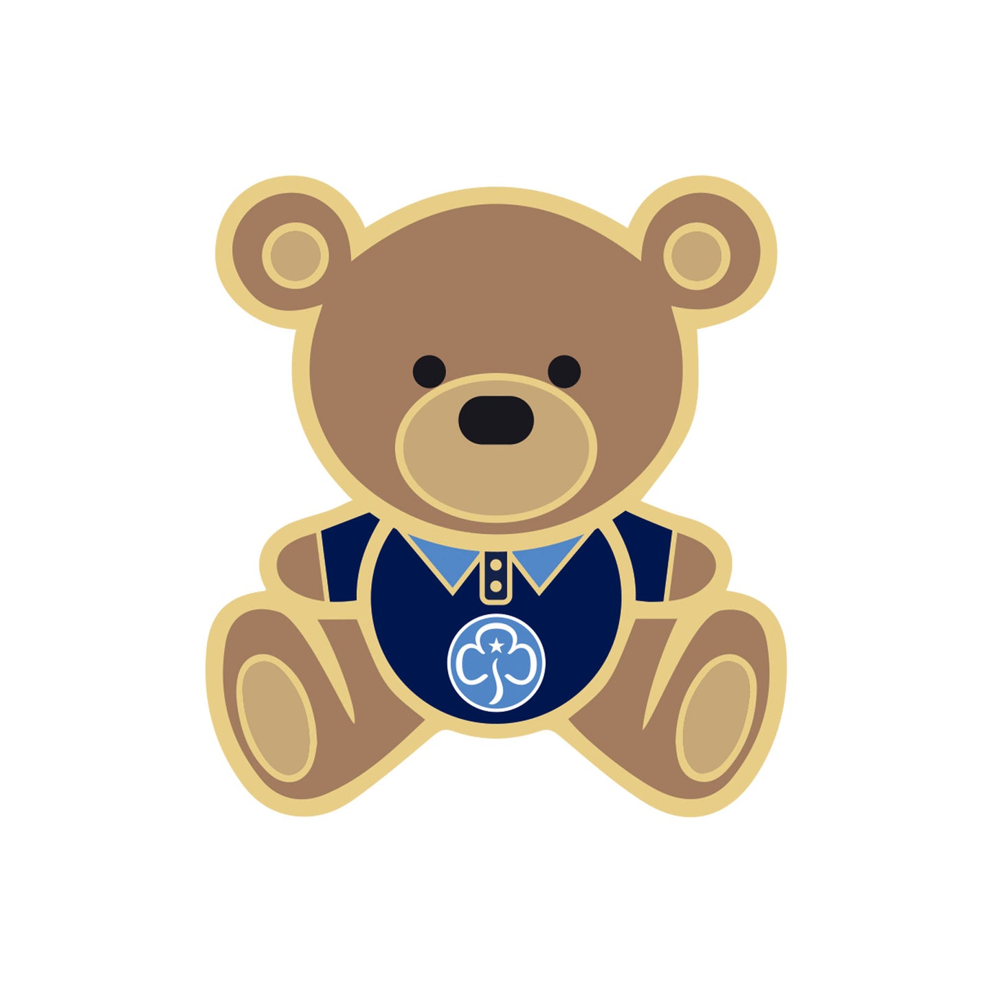 Leaders Teddy Pin Badge