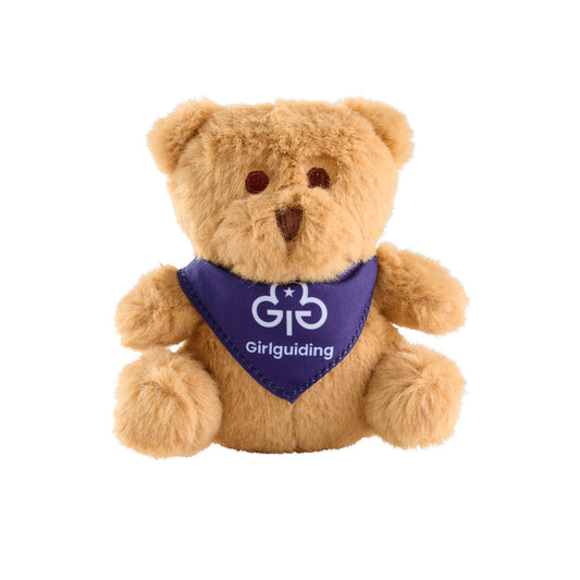 Girlguiding Teddy Keyring