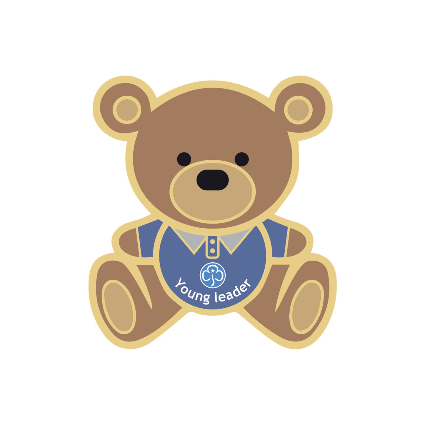 Young Leaders Teddy Pin Badge