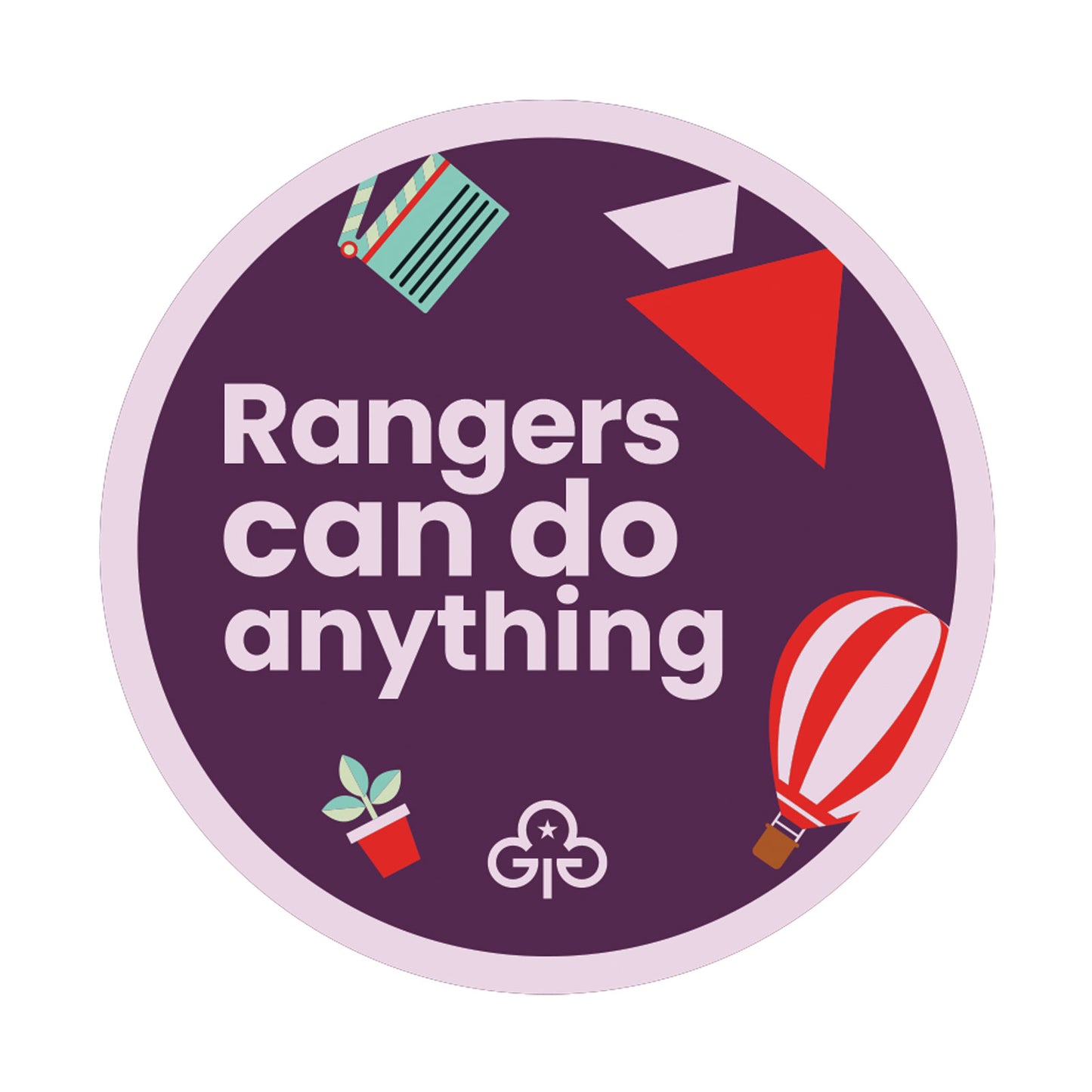 Rangers Can Do Anything Woven Badge