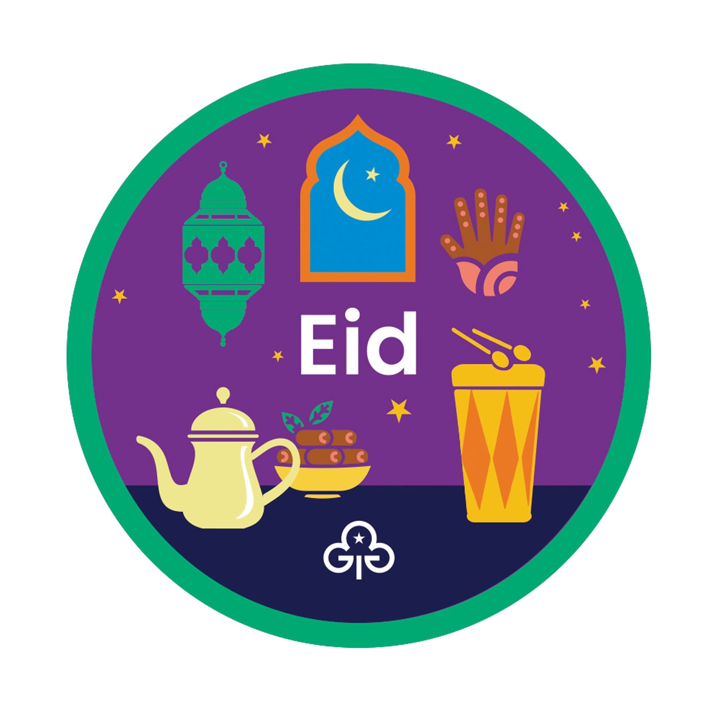 Eid Holiday Woven Badge