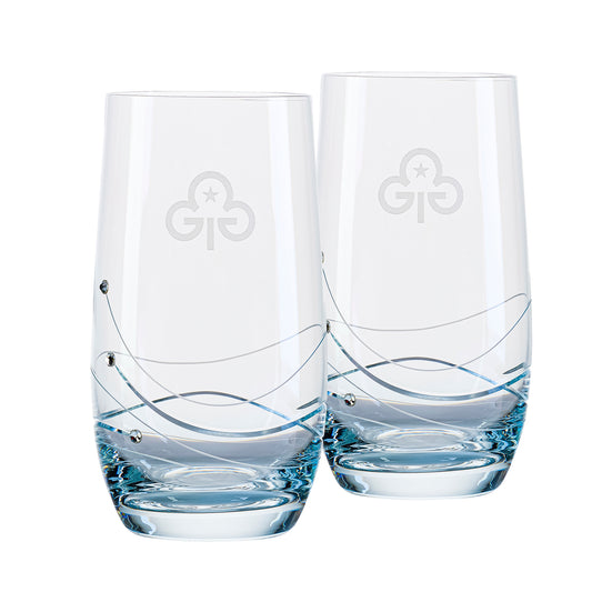 Glitz Highball Glass - Pair
