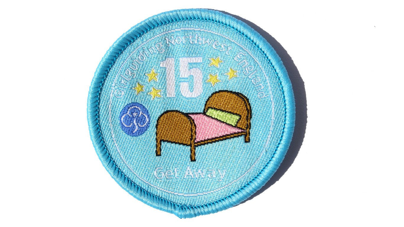 Get Away Woven Badges