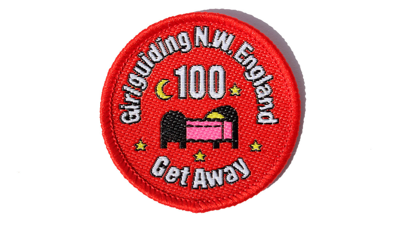 Get Away Woven Badges