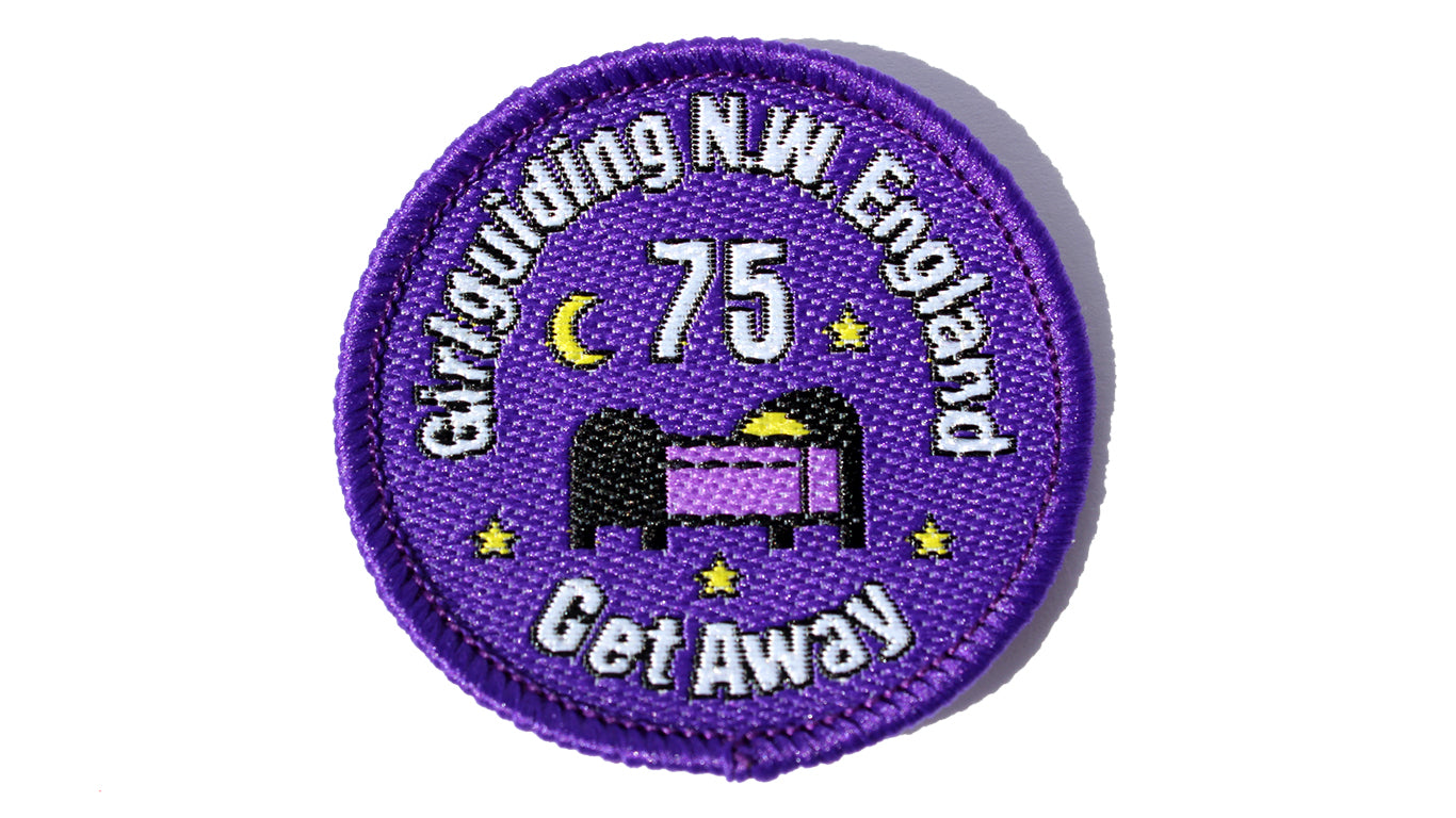 Get Away Woven Badges