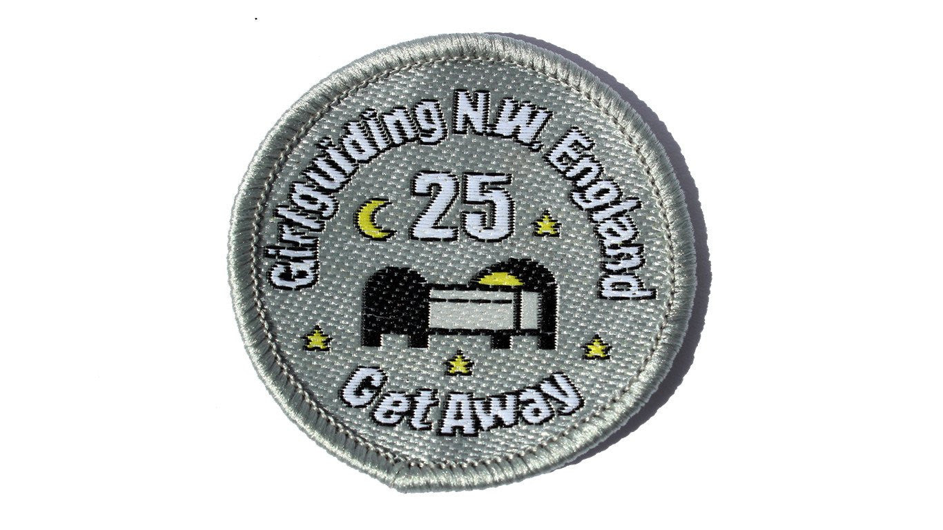 Get Away Woven Badges
