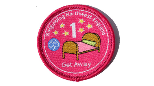 Get Away Woven Badges