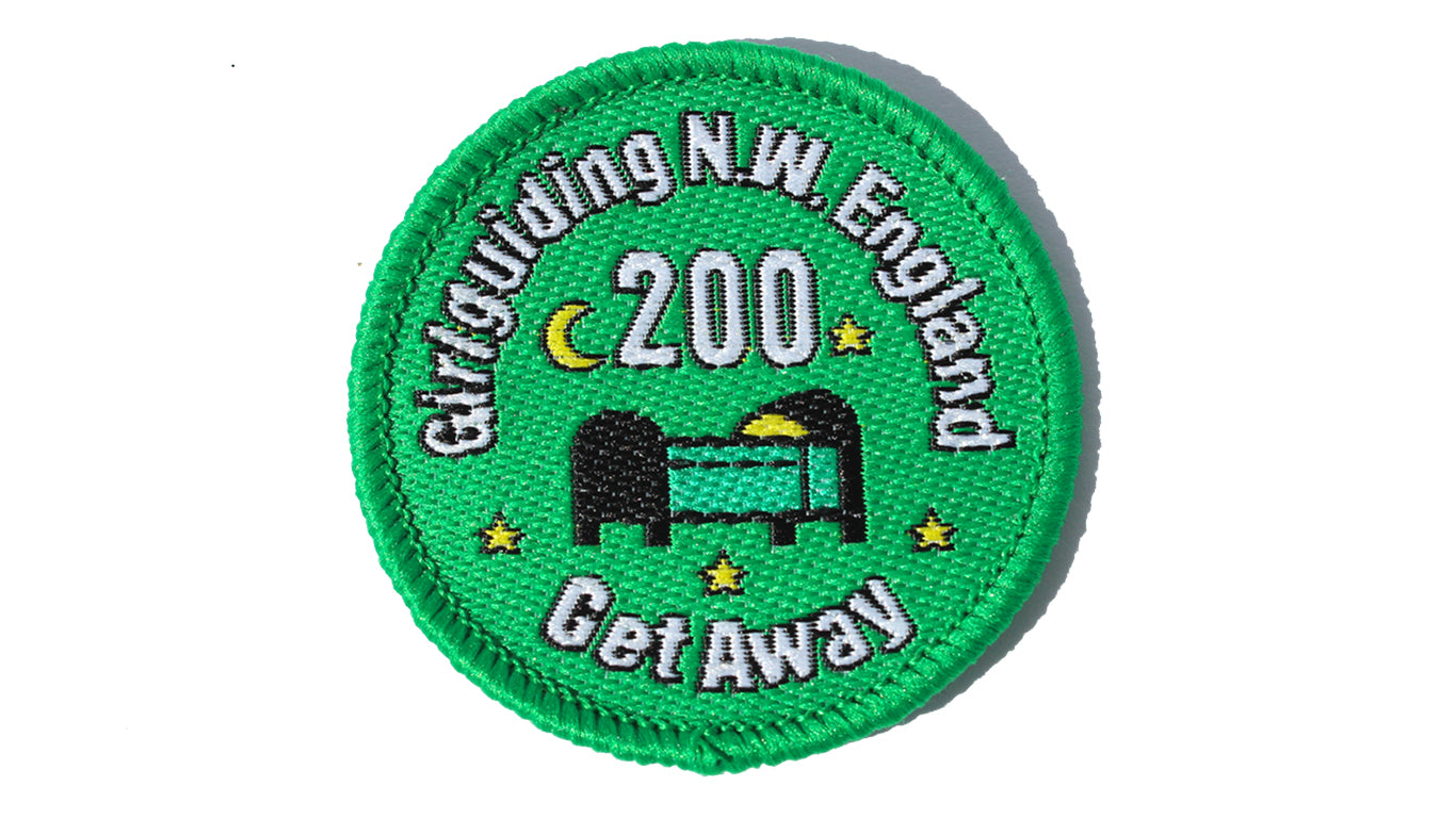 Get Away Woven Badges