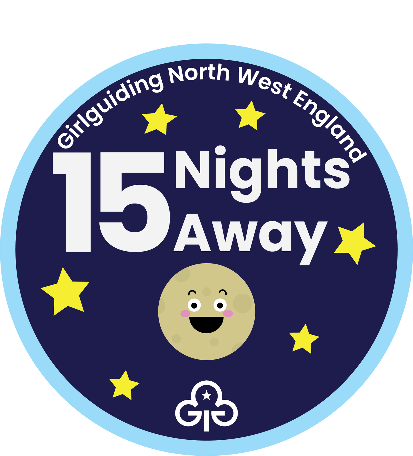 Nights Away Woven Badges
