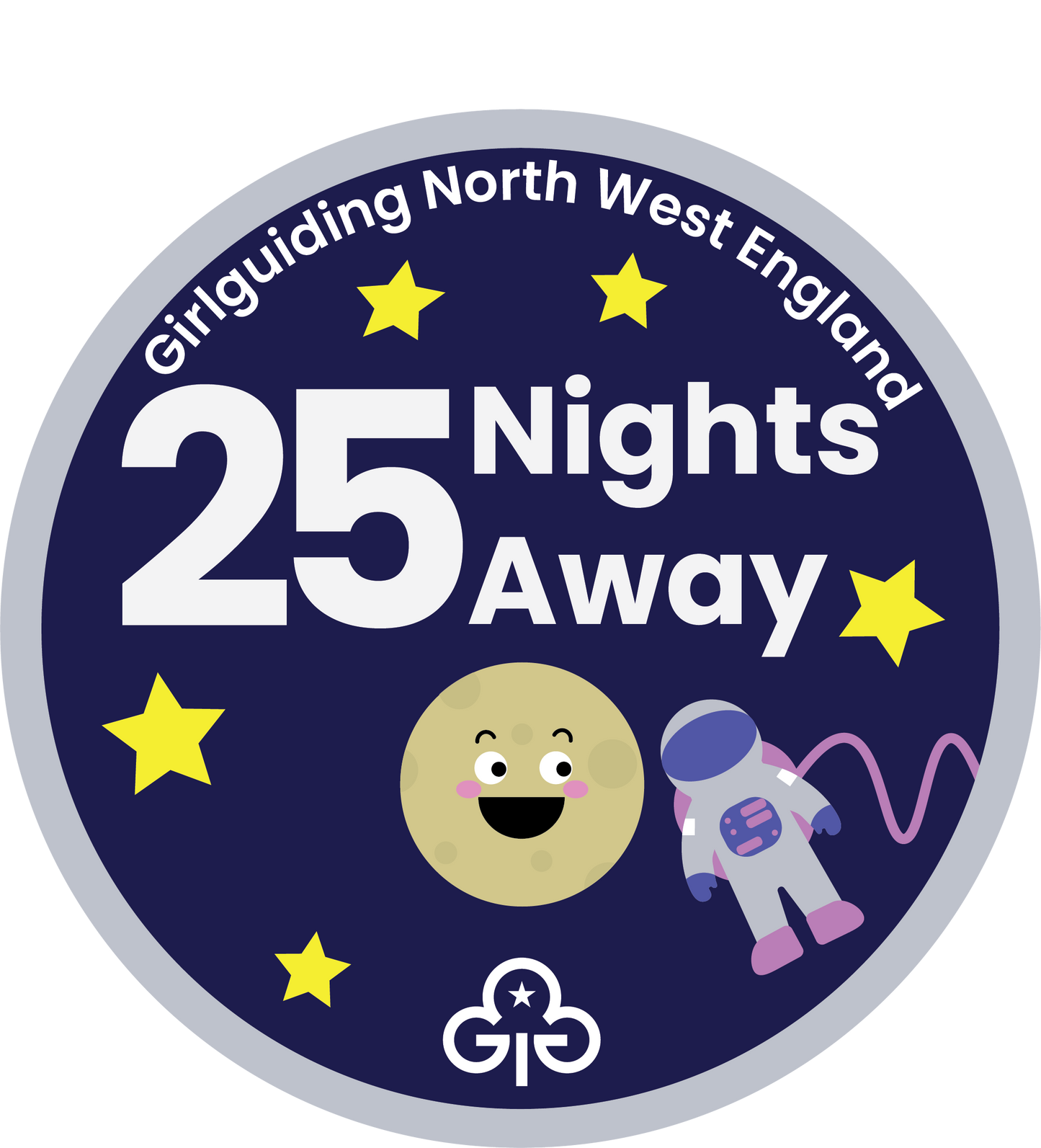Nights Away Woven Badges