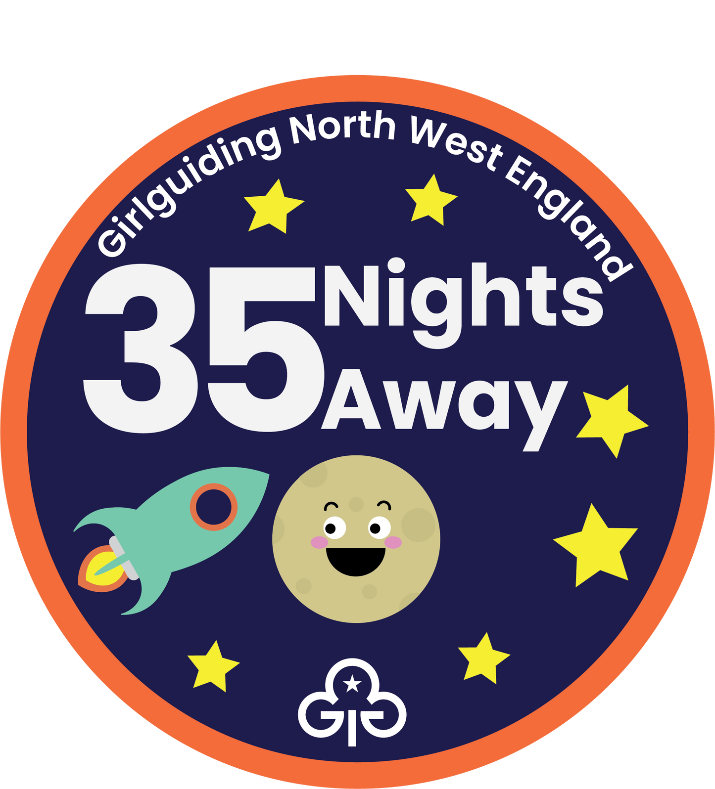 Nights Away Woven Badges