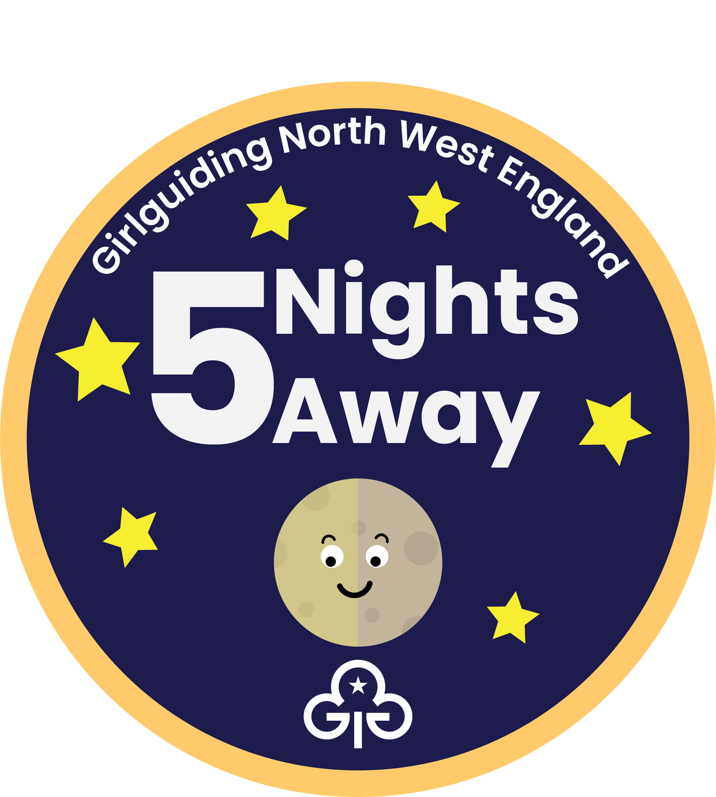 Nights Away Woven Badges