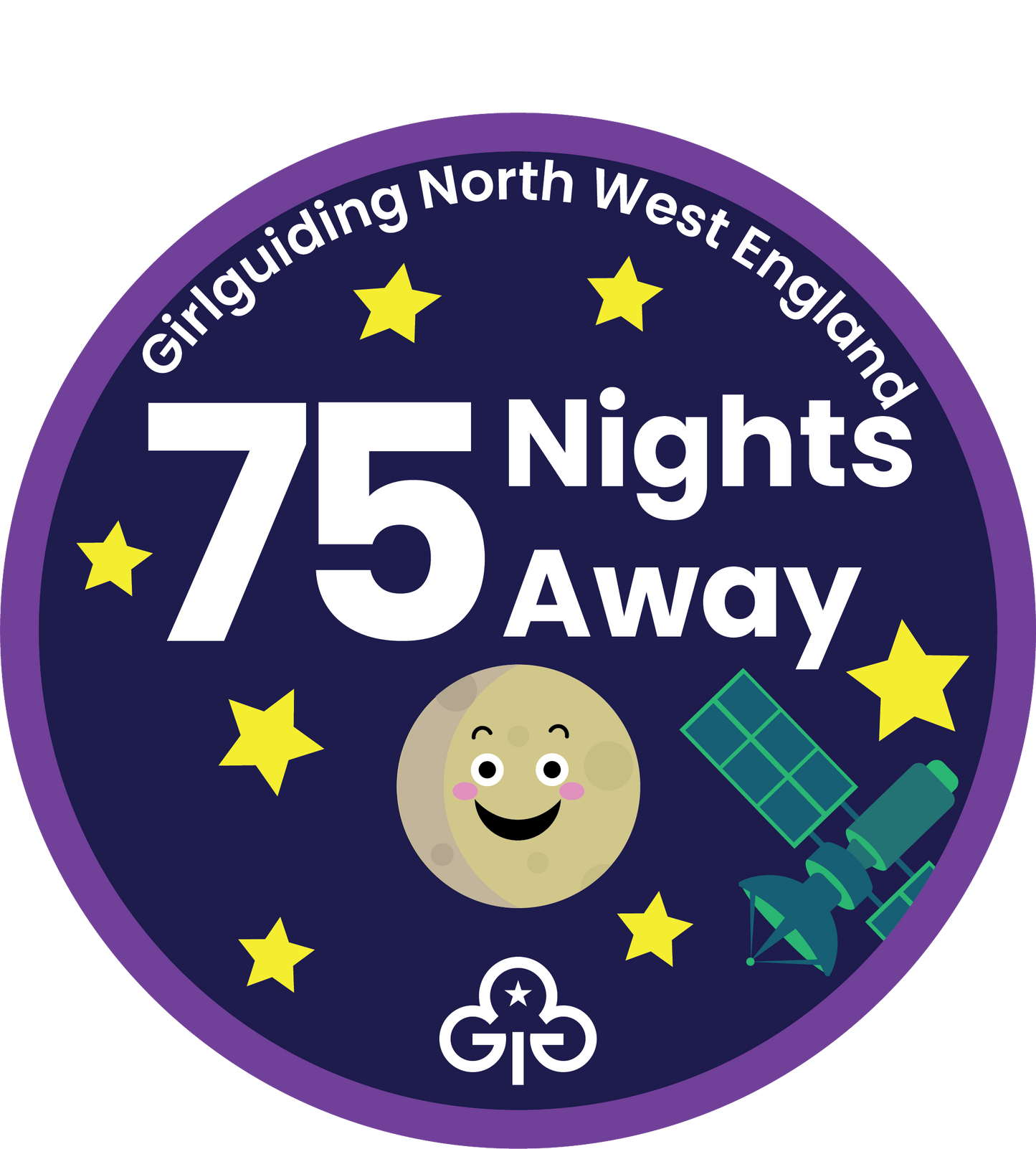 Nights Away Woven Badges