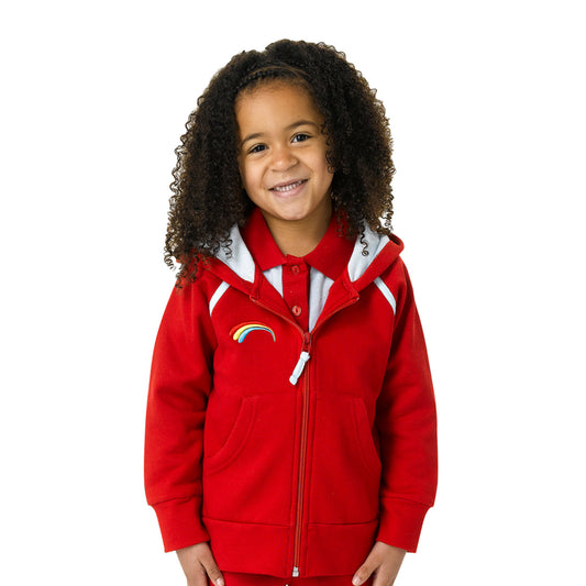 Rainbow Hooded Jacket