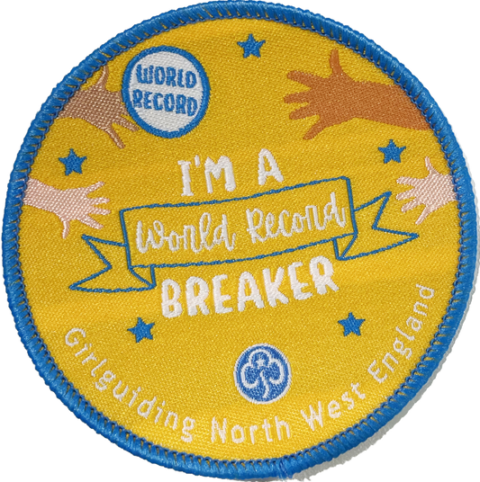 Badge Pass World Record - Region Woven Badge