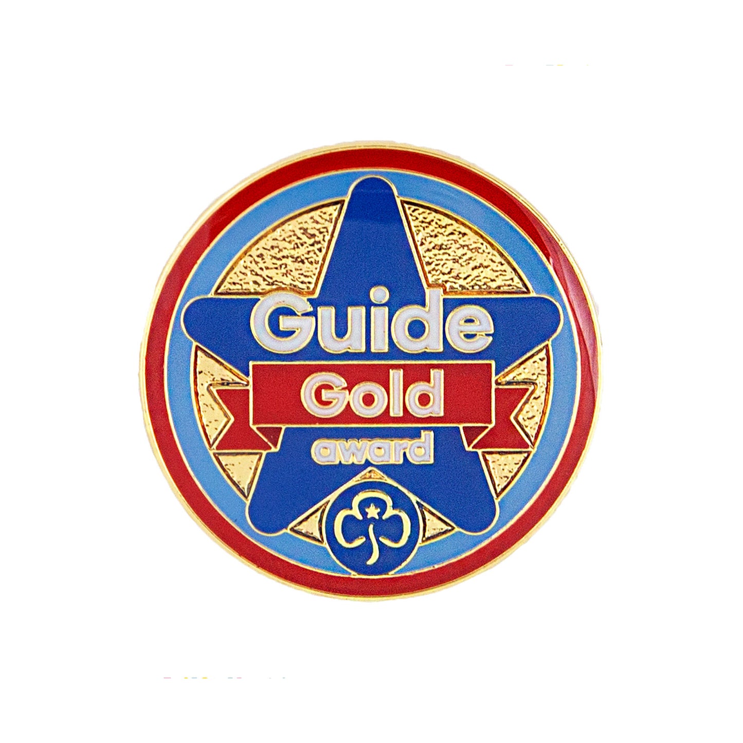 Gold Award Metal Badge All Sections