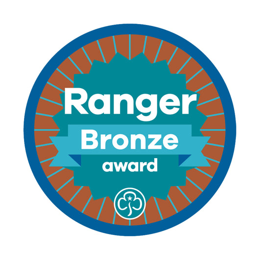 Bronze Award Woven Badge Rangers