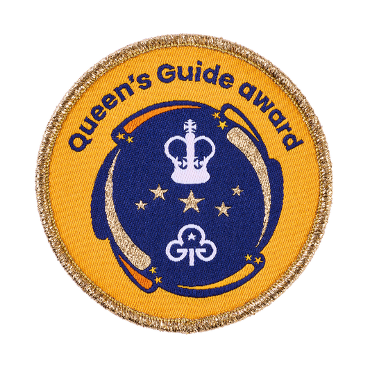 Queen's Guide Award Woven Badge