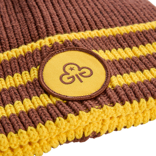 Brownies uniform striped beanie