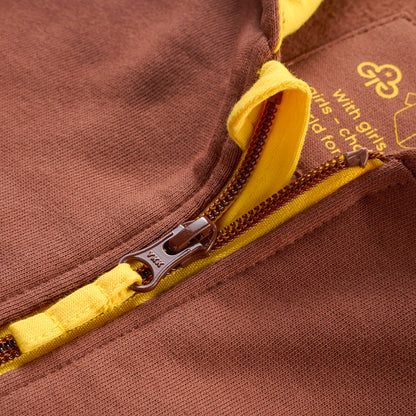 Brownies uniform zip hoodie