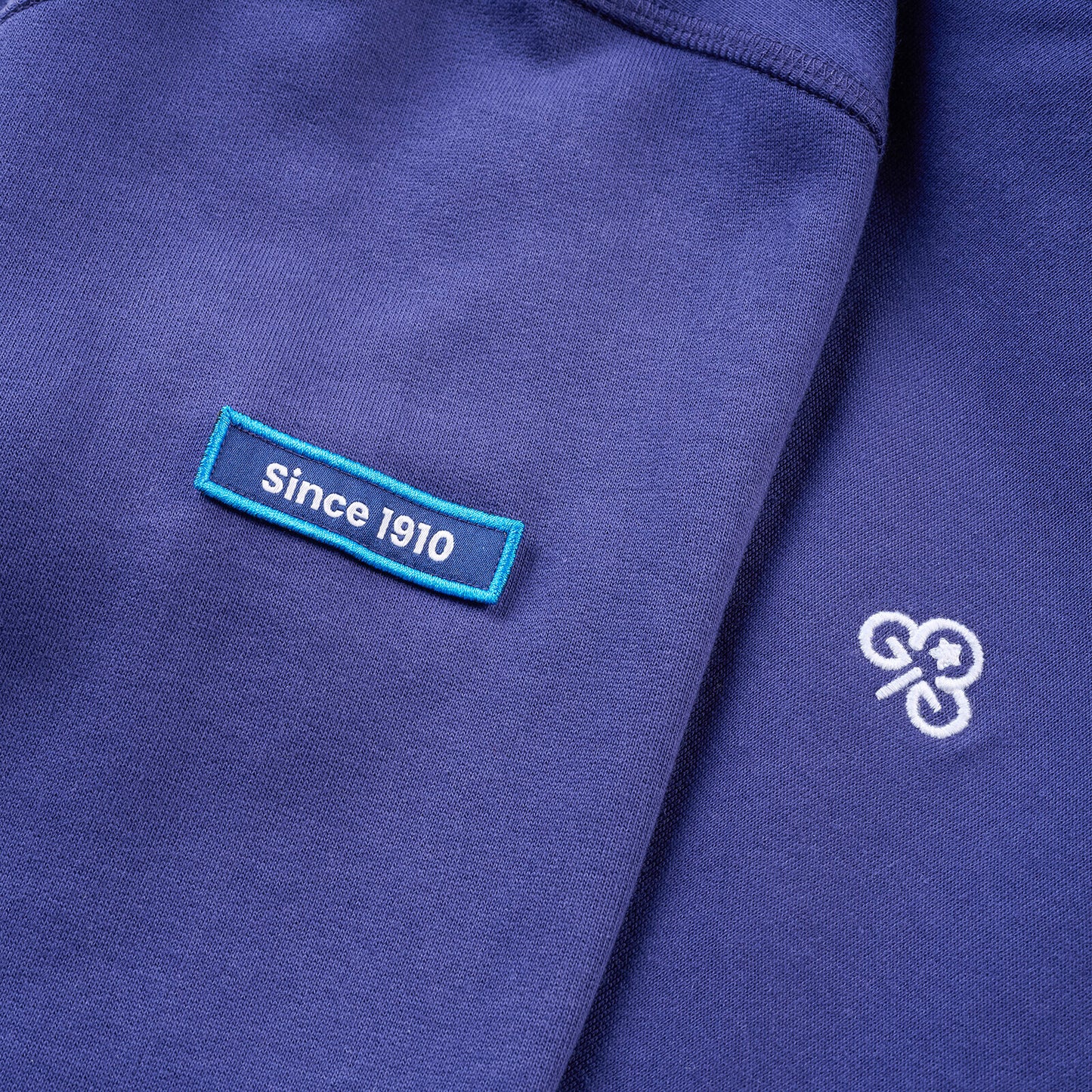Girlguiding uniform zip hoodie