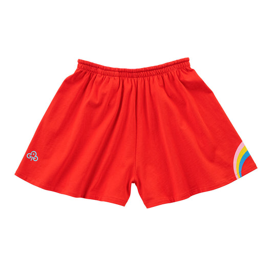 Rainbows uniform flippy shorts
