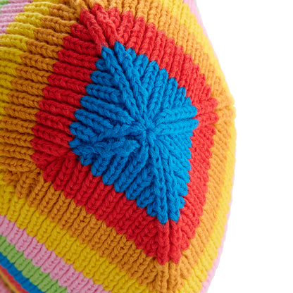 Rainbows uniform striped beanie