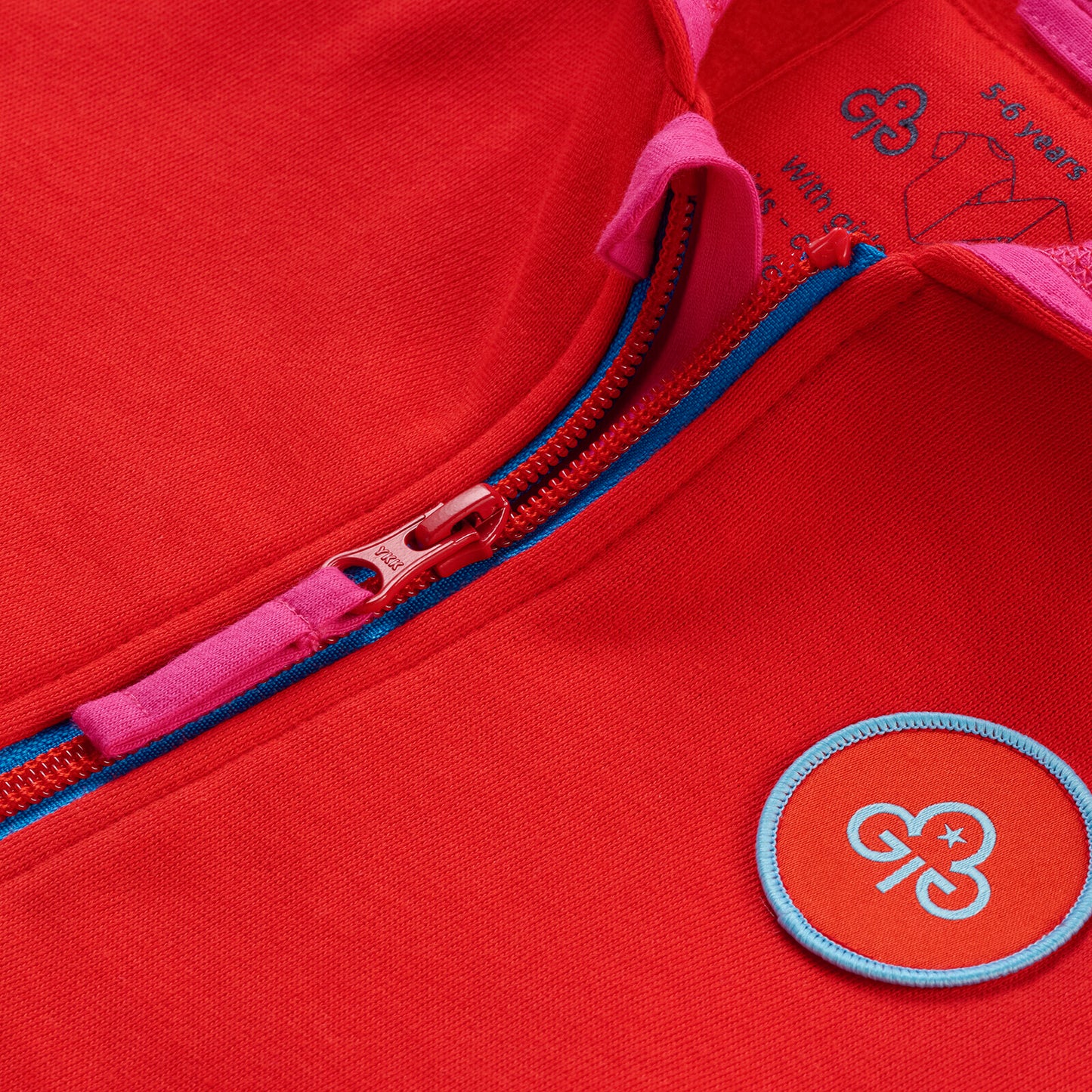 Rainbows uniform zip hoodie