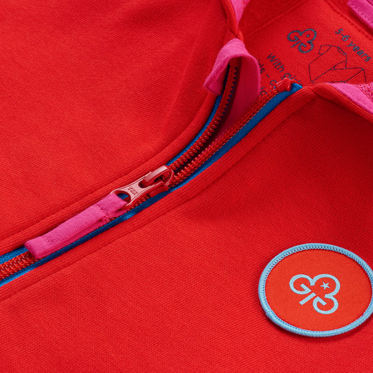Rainbows uniform zip hoodie