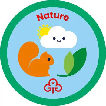 Rainbows Nature Woven Badge