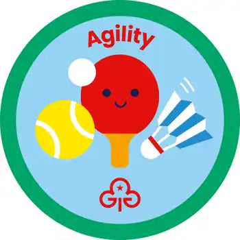 Rainbows Agility Woven Badge