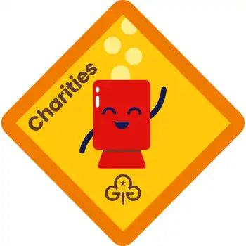 Brownies Charities Woven Badge