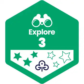 Skills Builder - Have Adventures - Explore Stage 3 Woven Badge