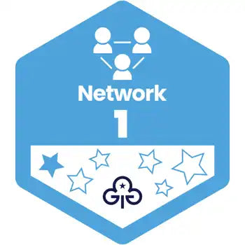 Skills Builder - Know Myself - Network Stage 1 Woven Badge