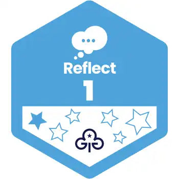 Skills Builder- Know Myself - Reflect Stage 1 Woven Badge