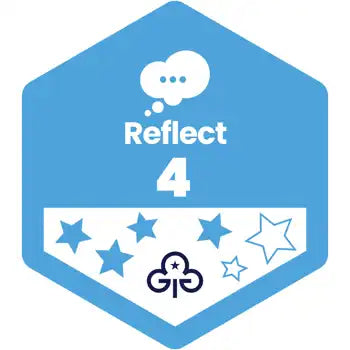 Skills Builder- Know Myself - Reflect Stage 4 Woven Badge