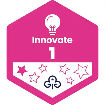 Skills Builder -  Express Myself - Innovate Stage 1 Woven Badge