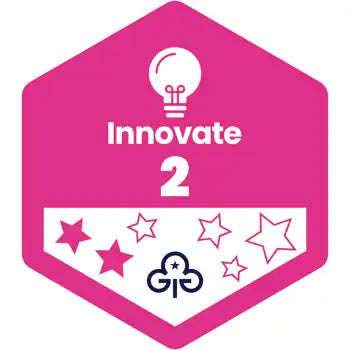 Skills Builder -  Express Myself - Innovate Stage 2 Woven Badge