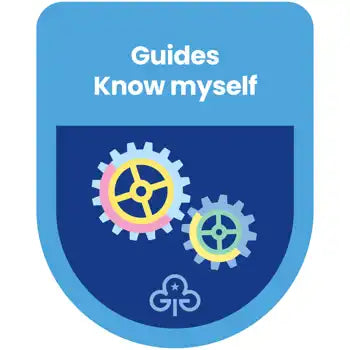 Guides Know Myself Theme Award Woven Badge
