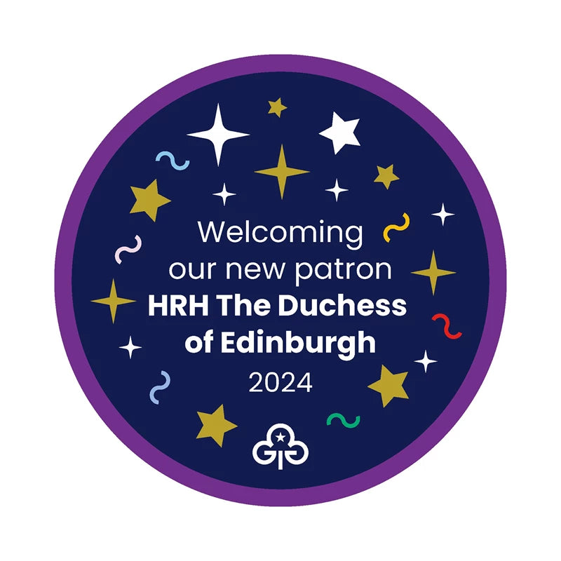 Welcoming our new patron woven badge 2024