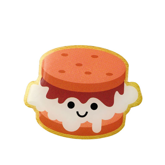 S'more pin badge
