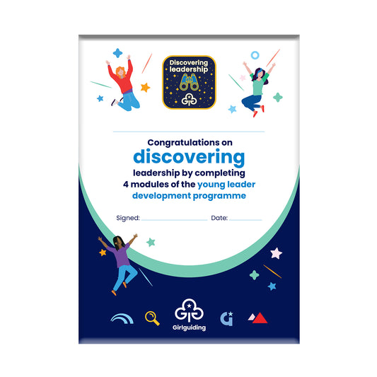 Discovering leadership certificate