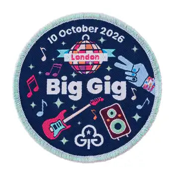 Big Gig 2026 woven badge