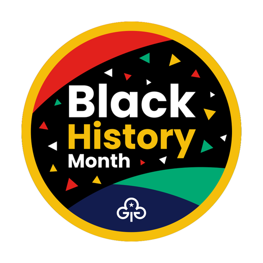 Black History Month Woven Badge